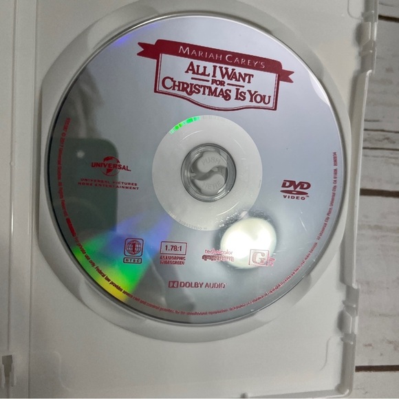 Mariah Carey’s All I Want for Christmas Is You DVD Movie like new - Picture 3 of 5